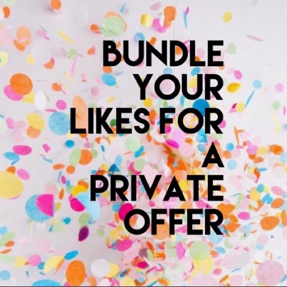 Bundle your likes for private exclusive offers! - Picture 1 of 2